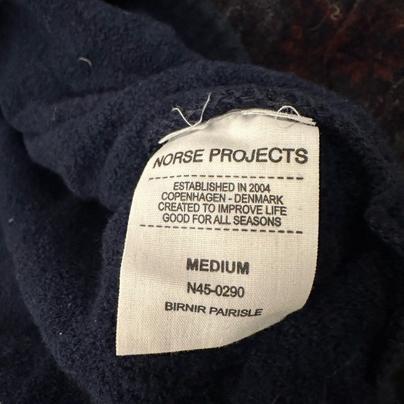 Norse Projects Birnir Fair Isle Sweater, size M - Picture 8 of 8